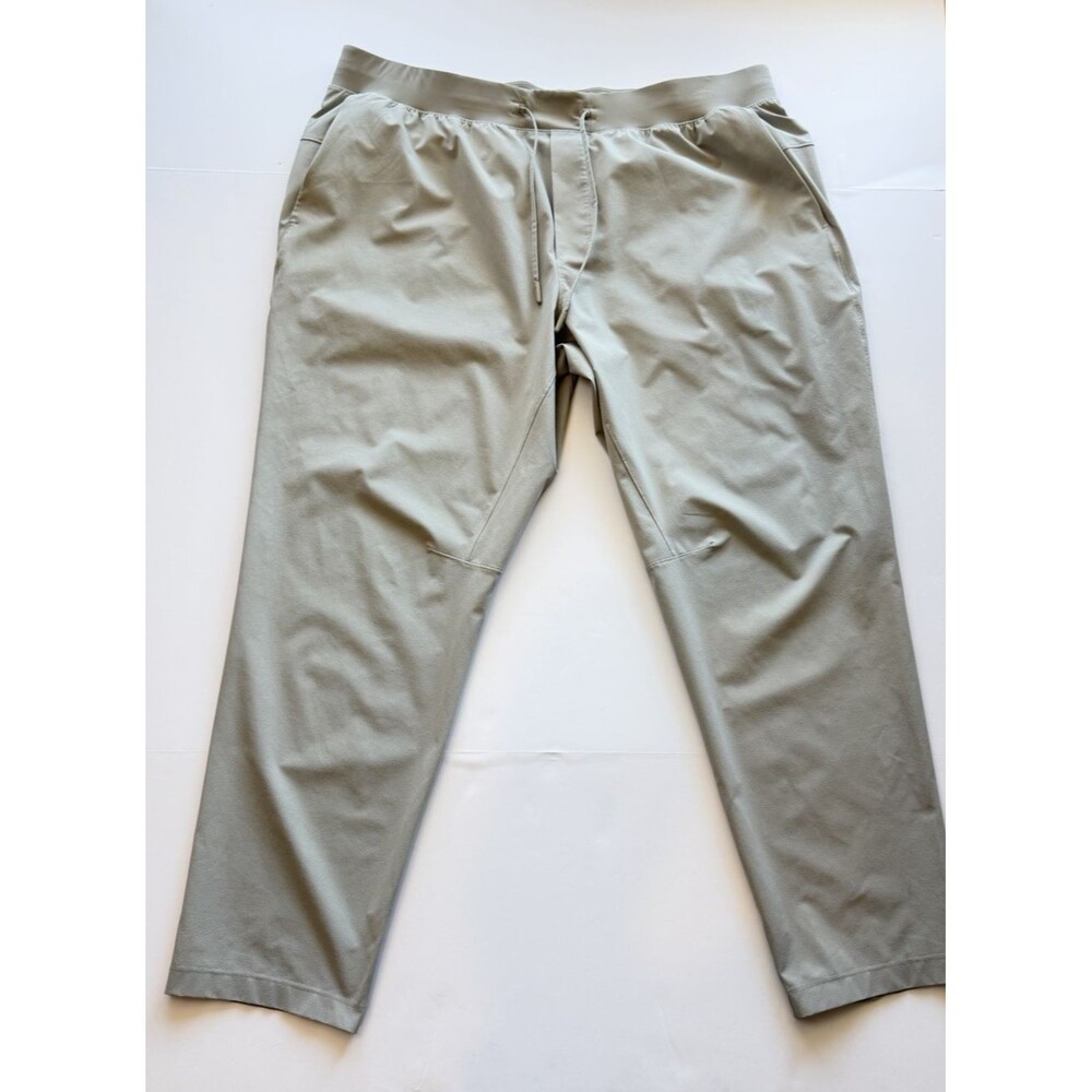 Lululemon ABC Men’s XXL Pull-On Jogger Pants Gray Stretch Drawstring